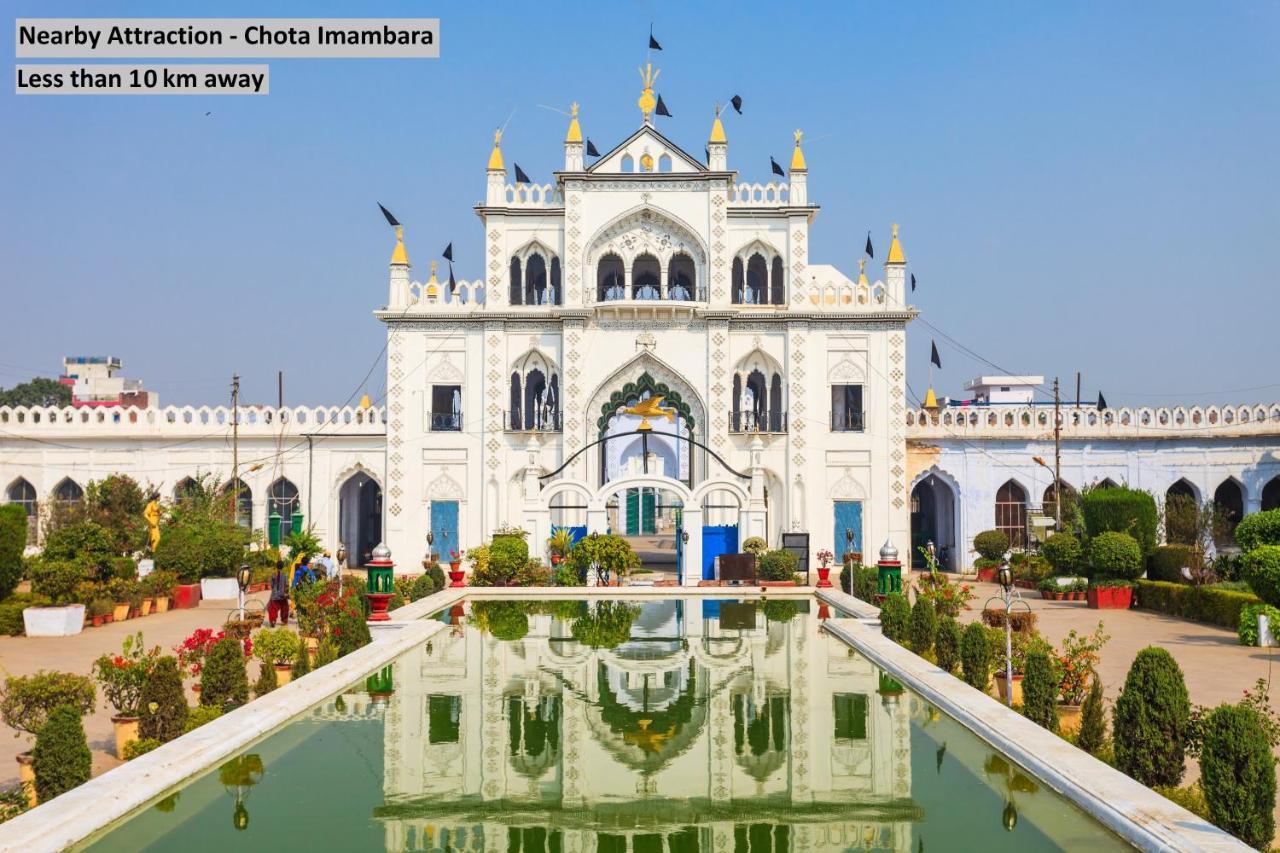 Oyo Lck1233 Rivaaj Palace Lucknow Ngoại thất bức ảnh